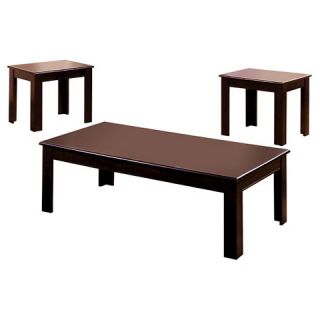 Furniture of America Surrey Traditional 3 Piece Accent Table Set