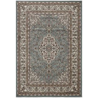 Regal Traditional Medallion Blue Area Rug by Ottomanson