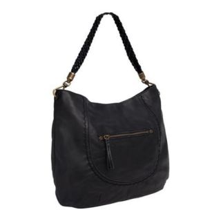 Womens THE SAK Indio Hobo Black