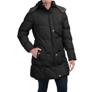 KC Collection Hooded Quilted Coat (For Women) 71