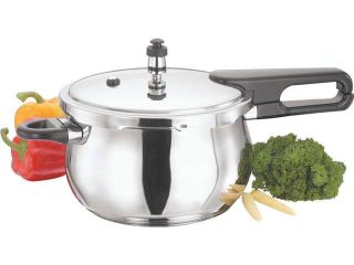 Butterfly Blue Line Stainless Steel Pressure Cooker, 3 Liter