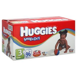 Huggies  Snug & Dry Diapers, Size 3 (16 28 lb), Disney Baby 96 diapers