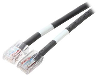 C2G 24512 10 ft. Cat 5E Gray Crossover Patch Cable