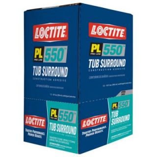 Loctite PL 550 10 fl. oz. Tub Surround Adhesive (12 Pack) 1402263