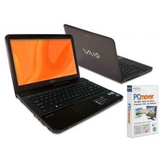 Sony VAIO VPCEA21FX 14 Brown NB i3 350M/4GB/320GB HD Bundle —