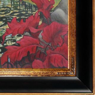 The Bathing Place or Lotus Ranson Framed Original Painting by Tori