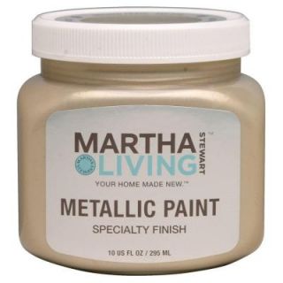 Martha Stewart Living 10 oz. Golden Pearl Metallic Paint 259286