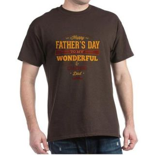  Men's Happy Father's Day   Wonderful & Charming Dad T Shirt
