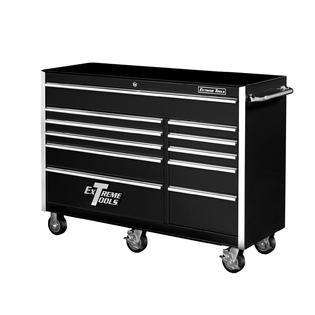 Extreme Tools 56 11 Drawer Standard Roller Cabinet in Black   Tools