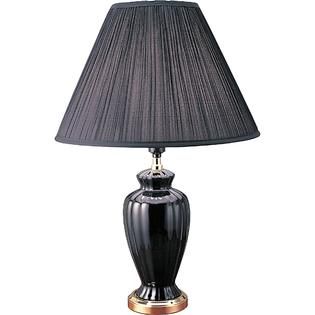 Ore 26 Ceramic Table Lamp   Black   Home   Home Decor   Lighting