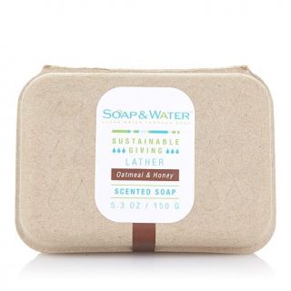 Soap & Water Cleansing Bar Soap   Oatmeal & Honey   7615322