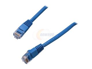 Coboc CY CAT5E 25 BL 25 ft. Cat 5E Blue Color 350Mhz UTP Network Cable