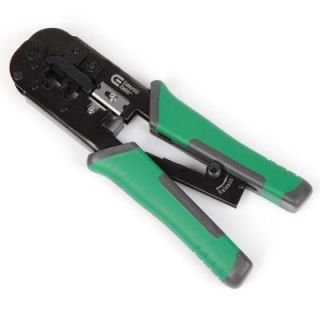 Commercial Electric Ratchet Modular Plug Crimper CE70806