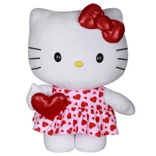 Licensed Large Plush Hello Kitty Valentine Greeter, 19in   Seasonal