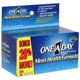 ONE A DAY  Mens Health Formula with Lycopene, Tablets, 120 tablets