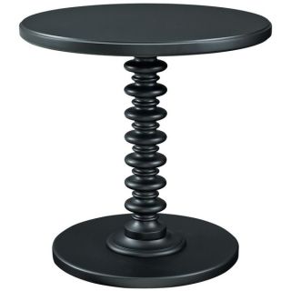 Oh Home Seaside Hazelnut Round Spindle Table