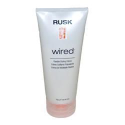 Rusk Wired Unisex 6 ounce Flexible Styling Creme  