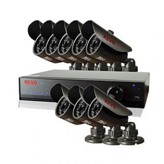 Revo REVO Lite 8 Ch. 500GB 960H DVR Surveillance System with 8 700TVL