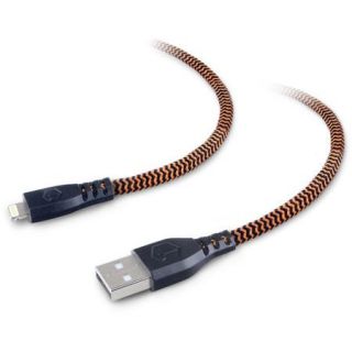 ToughTested Braided Fabric Cable for Apple iPhone 5, 6'