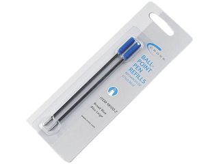 Cross 8100 2 Refill for Cross Ballpoint Pens, Broad, Blue Ink, 2/Pack