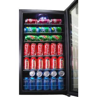 NewAir  126 Can Stainless Steel Beverage Refrigerator