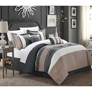 Chic Home Chic Home Kyle 9 Piece Comforter Set Full Size, Shams