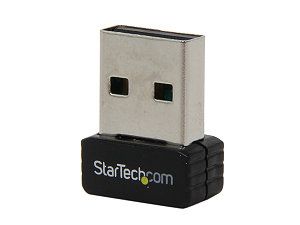 StarTech USB150WN1X1 Mini Wireless N Network Adapter IEEE 802.11b/g/n USB 2.0 Up to 150Mbps Wireless Data Rates