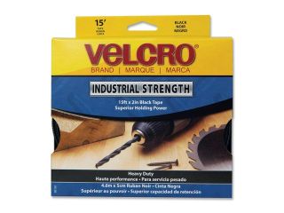 Velcro 90197 2" X 15' Black Industrial Strength Velcro® Sticky Back® Fasteners