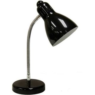 Mainstays Black Desk Lamp, CFL Bulb Included
