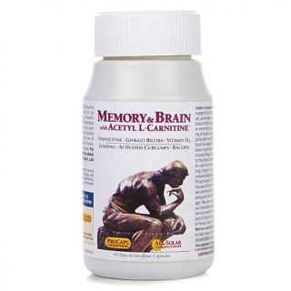 Memory and Brain with Acetyl L Carnitine   60 Capsules   7891412