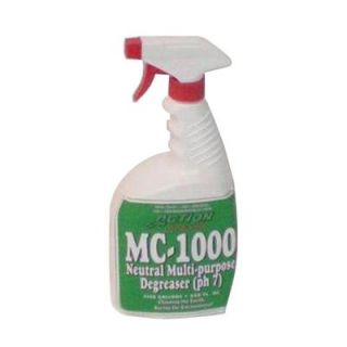 ACTION ORGANIC 32 oz. Bottle with Sprayer Organic Neutral Cleaner Degreaser (48 Cases) (Available Cherry Scent) MC 1000 7