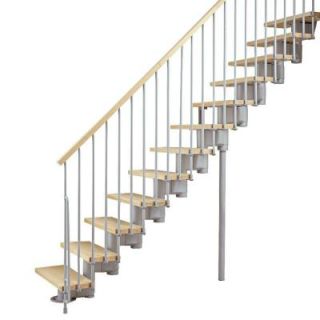 Arke Kompact Modular Staircase "S" Kit 35 in. Grey DISCONTINUED K35031