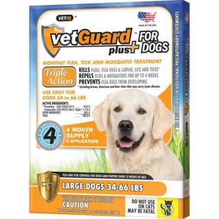 VetGuard Plus Flea and Tick Control for Large Dogs