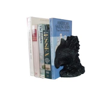 Seaworn Cast Iron Conch Shell Book Ends by Handcrafted Nautical Decor