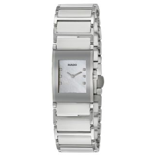 Rado Womens Integral Jubile Stainless Steel Swiss Quartz Watch
