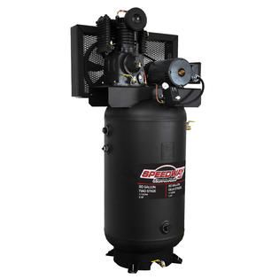 Speedway Start to Finish  5 HP 80 Gallon 2 Stage Compressor with Cast