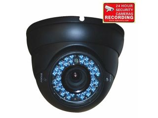 VideoSecu Vandal Proof Dome IR Day Night Vari focal 4   9mm Built in 1/3 inch Sony CCD Long Range 540 TV Lines High Resolution 36 LEDs Security Camera for CCTV Surveillance DVR System 1LE