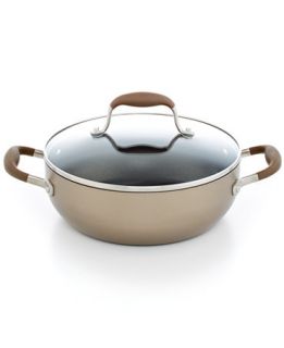 Anolon Advanced Bronze 3.5 Qt. Covered Chefs Pan