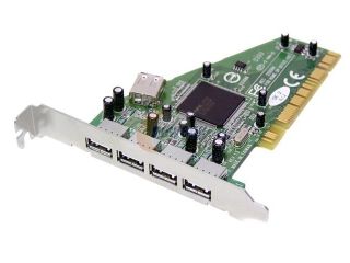 Koutech Model KW 2580N4 PCI to USB Card  Add On Card