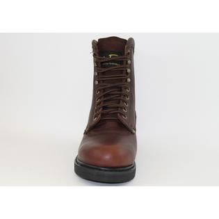 AdTec   Mens 8 Work Boots Pu Sole Brown