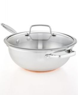 Martha Stewart Collection Copper Accent 10 Fry Pan
