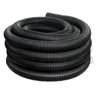 Advanced Drainage Systems 4 in. x 50 ft. Corex Drain Pipe Solid 04510050