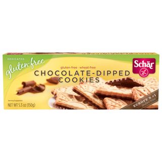 Schar Gluten free Chocolate dipped Cookies (Case of 6)  