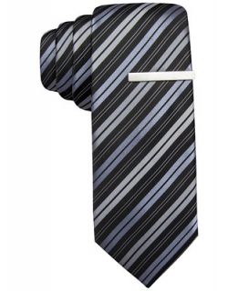 Alfani Martin Stripe Skinny Tie,    Ties & Pocket