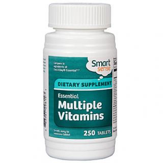 Smart Sense Essential Multiple Vitamins 250 Tablets   Health