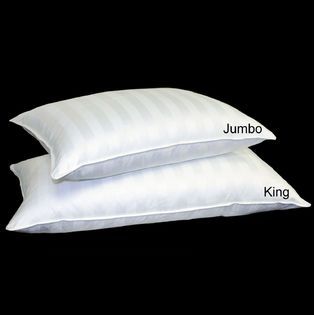 White Down Pillow. 350 TC Damask Stripe   Home   Bed & Bath   Bedding