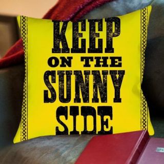 Americanflat Keep on the Sunny Side Throw Pillow