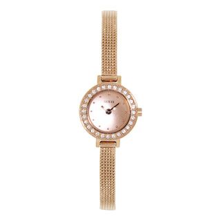 Guess Womens U0133L3 Rose Gold Stainless Steel Quartz Watch
