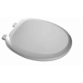 American Standard EverClean Round Closed Front Toilet Seat in White 5282.011.020