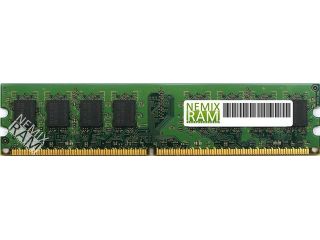 NEMIX RAM 4GB DDR3 1600MHz PC3 12800 240 pin 2.5V 1Rx8 ECC Unbuffered Workstation/Server Memory Module